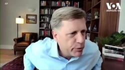 "მას (პუტინს) ეშინია, არა? "- მაკფოლი