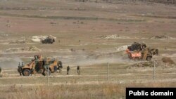 Azərbaycan, Türkiyə, Gürcütsan strateji boru kərələrinin təhlükəsizliyi ilə bağlı təlim keçirib (Foto Türkiyə Milli Müdafiə Nazirliyinindir)