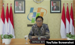 Tangkapan layar Kepala BPS Margo Yuwono (Youtube BPS)
