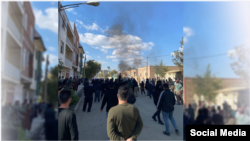  اعتراضات سراسری ایران، مریوان، یک‌شنبه ۱۵ آبان ۱۴۰۱