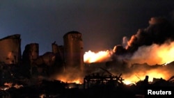 Explosion Destroys Texas Fertilizer Plant 