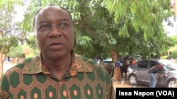 Bernard Zongo à Ouagadougou, au Burkina Faso, le 3 octobre 2018. (VOA/Issa Napon)