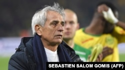L'entraîneur Vahid Halihodzic au stade de la Beaujoire à Nantes, en France, le 30 janvier 2019.