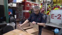 Nyu-York: Ukrainalik o’t o’chiruvchilar uchun jihozlar