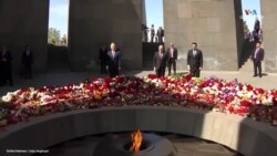 Հայոց ցեղասպանության 107-րդ տարելիցի կապակցությամբ հարգանքի տուրք՝ Մեծ Եղեռնի զոհերի հիշատակին