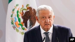 Presiden Meksiko Andres Manuel Lopez Obrador 