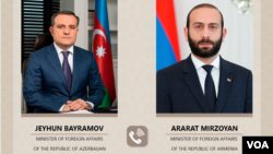 Ceyhun Bayramov və Ararat Mirzoyan