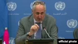 Juru bicara Sekjen PBB, Stephane Dujarric 
