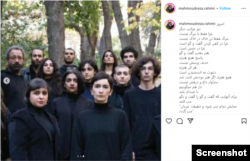 استوری اینستاگرام محمودرضا رحیمی