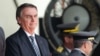 Presiden Brazil Jair Bolsonaro menghadiri upacara wisuda kadet Akademi Militer di Resende, negara bagian Rio de Janeiro, Brazil, Sabtu, 26 November 2022. (Foto: TÉRCIO TEIXEIRA / AFP)
