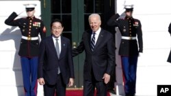 조 바이든 미국 대통령과 기시다 후미오 일본 총리가 지난해 1월13일 워싱턴 백악관에서 회담했다.