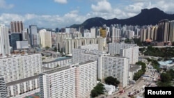 FILE - Hong Kong, China, photographed on June 3, 2021. The Hong Kong travel industry welcomes the return of tourists after the pandemic.