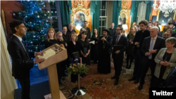 리시 수낙 영국 총리가 29일 총리 관저에서 영국 기독교계 인사들을 초청한 대림절 만찬을 열었다며 트위터에 사진을 공개했다. 사진 = UK Prime Minister / Twitter