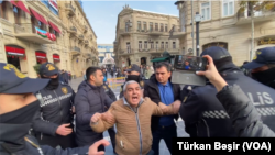 Bakıda Bəxtiyar Hacıyevin azadlığa buraxılması tələbi ilə aksiyaya cəhd olunub