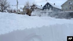 Météo hivernale à New York.
