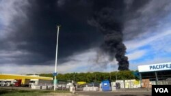 حمله موشکی به ماکییوکا در منطقه تحت کنترل روسیه در منطقه دونتسک اوکراین