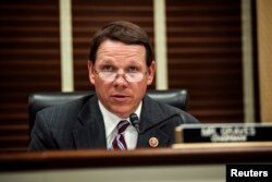 FILE - Rep. Sam Graves, R-Mo., speaks at a hearing in Washington July 17, 2013.