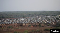 FILE - A general view shows Mai Aini Eritrean Refugee camp near Mai Tseberi town in Tigray Region, Ethiopia, June 26, 2021.