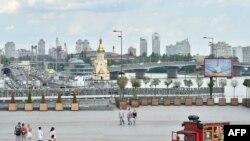 우크라이나 수도 키예프. (자료사진)