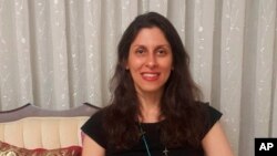 FILE - Handout file taken on March 17, 2020 of Nazanin Zaghari-Ratcliffe. 
