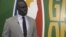 Amadou Gallo Fall, président BAL, lors de son interview avec la VOA, Dakar, le 14 mars 2022. (Seydina Aba Gueye / VOA)
