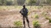 Un soldat du Mouvement des forces démocratiques de la Casamance photographié en Gambie en 2022.