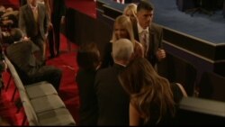 Donald Trump's family arrives with Trump running mate Mike Pence