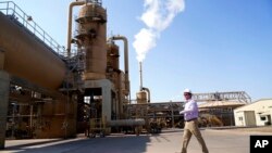 미국 캘리포니아주 캘리파트리아에 있는 염호에서 리튬을 추출하는 '에너지 소스 미네랄스(EnergySource Minerals)' 시설. (자료사진)