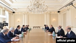 İlham Aliyev and Luici Di Maio 