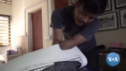 Cambodian Artist Challenging Prejudices Against People with Disabilities
