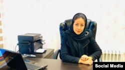 Negin Kiyani is seen in this undated image from social media.