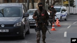 نیروی ویژه امنیتی ترکیه (تصویر از آرشیف صدای امریکا) 