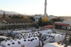 FILE - Roughly 1.5 million Syrians live in Lebanon, which has the highest population of refugees per capita in the world and many live in informal camps, Dec. 3, 2019 in Bekkaa Valley, Lebanon. (Heather Murdock/VOA)