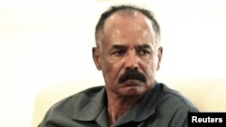 Le président Isaias Afwerki de l'Erythrée, 11 juin 2015