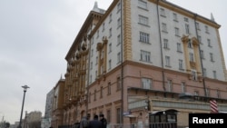 Kedutaan Besar Amerika Serikat di Moskow, 30 Desember 2016. (Foto:Dok)