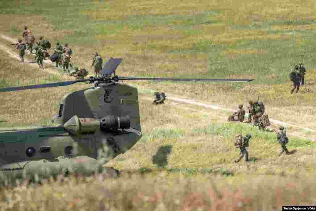 NATO drill Swift Response 22, Military Center Krivolak, North Macedonia