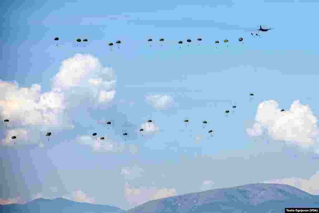 NATO drill Swift Response 22, Military Center Krivolak, North Macedonia