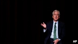Central Intelligence Agency Director William Burns speaks during an event at the Georgia Institute of Technology, April 14, 2022, in Atlanta.