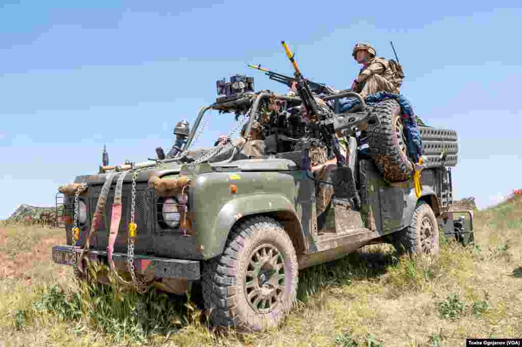 NATO drill Swift Response 22, Military Center Krivolak, North Macedonia