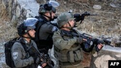 محافظین مرزی اسراییل در کرانهٔ غربی