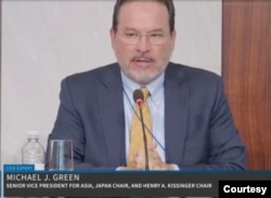 “战略与国际研究中心” 亚洲与日本研究项目高级副总裁迈克尔·格林(Michael Green) (照片来自CSDS-CSIS-youtubue, 05/09/2022)