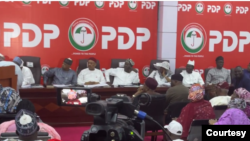 Taron majalisar zartarwar jami'iyyar PDP a Najeriya (Hoto: PDP)