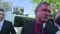 հակապատերազմական ցուցարարները կարմիր ներկ են լցրել Լեհաստանում Ռուսաստանի դեսպան Սերգեյ Անդրեևի վրա
