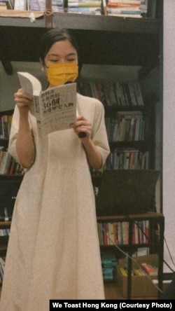 港识多史创办人之一Haidee分享他们出版书籍的历史故事 (图片来源：港识多史提供)