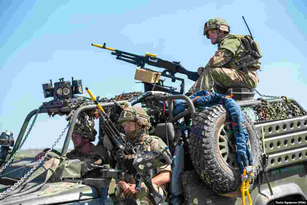 NATO drill Swift Response 22, Military Center Krivolak, North Macedonia