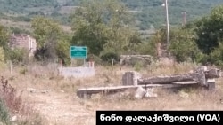 ოკუპირებული და გადამწვარი დისევი. ხედი გუგუტიანთკარიდან