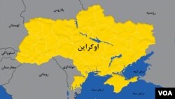 نقشه اوکراین