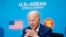 美国总统乔·拜登(Joe Biden)2022年5月13日星期五在华盛顿国务院参加美国-东盟特别峰会，纪念美国-东盟建立关系45周年。