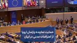 حمایت نماینده پارلمان اروپا از اعتراضات مدنی در ایران