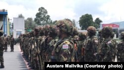 Wanajeshi wa Kenya baada ya kuwasili mjini Goma, DRC kupambana na makundi ya waasi Nov 12 2022